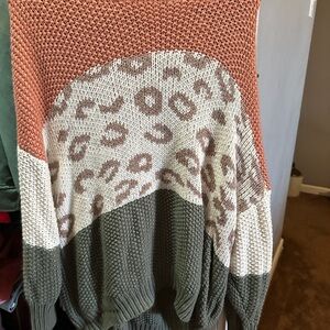 Stylish Multicolor Women's Sweater